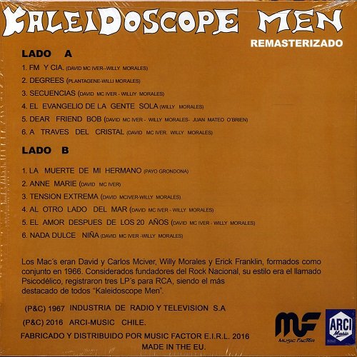 Los Mac’s - Kaleidoscope Men (Remastered) (1967/2016)