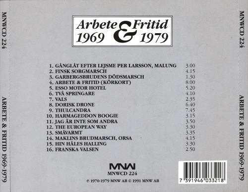 Arbete & Fritid - 1969-1979 (1991)