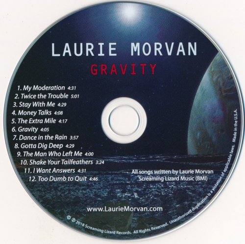 Laurie Morvan - Gravity (2018) CD-Rip