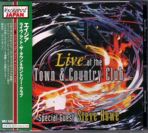 Asia - Live At The Town & Country Club (1999) {EU Press For Japan} CD-Rip