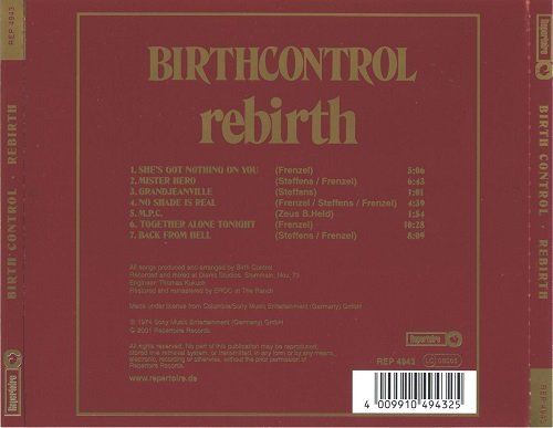 Birth Control - Rebith (Reissue) (1974/2001)