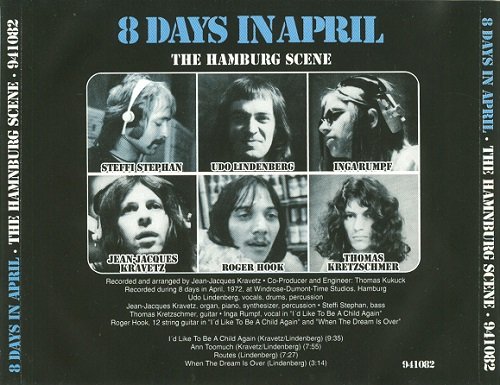 8 Days In April - The Hamburg Scene (Reissue) (1972/1996)