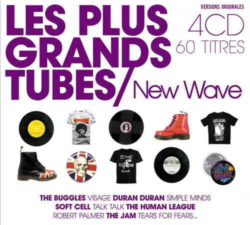 VA - Les Plus Grands Tubes/New Wave (4CD) - 2013, MP3