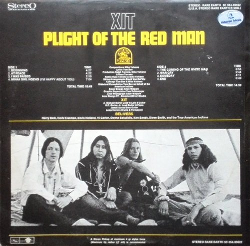 XIT - Plight Of The Redman (1972) Vinyl