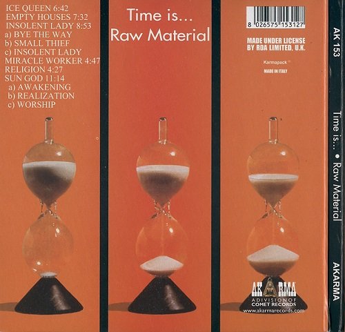 Raw Material - Time Is... (Reissue) (1971/2001)