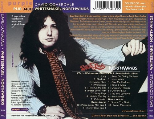 David Coverdale - Whitesnake & Northwinds [Expanded Edition] (2003)