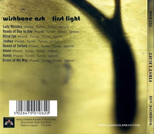 Wishbone Ash - First Light (Reissue) (1970/2007)