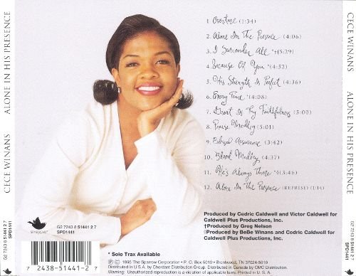 Cece Winans - Alone In His Presence (1995)