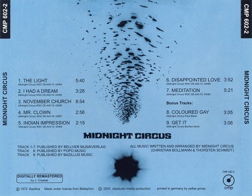 Midnight Circus - Midnight Circus (Reissue) (1972/2003)