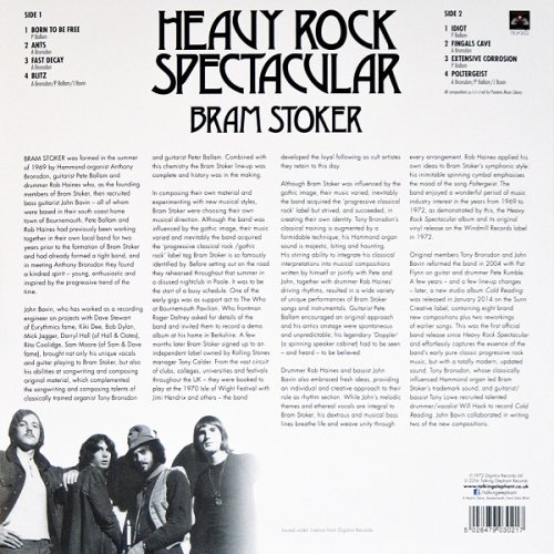 Bram Stoker - Heavy Rock Spectacular [LP] (2016)