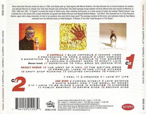 Todd Rundgren - A Cappella + Nearly Human + 2nd Wind (2011)