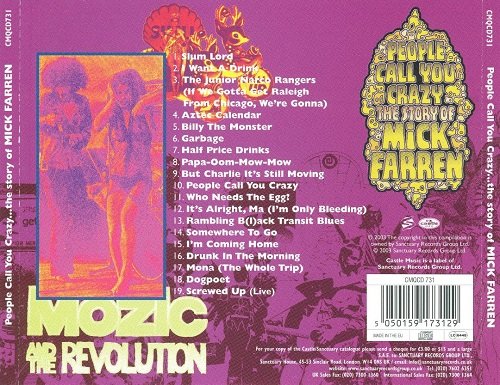 Mick Farren - People Call You Crazy... The Story Of Mick Farren (Reissue) (1967-78/2003)