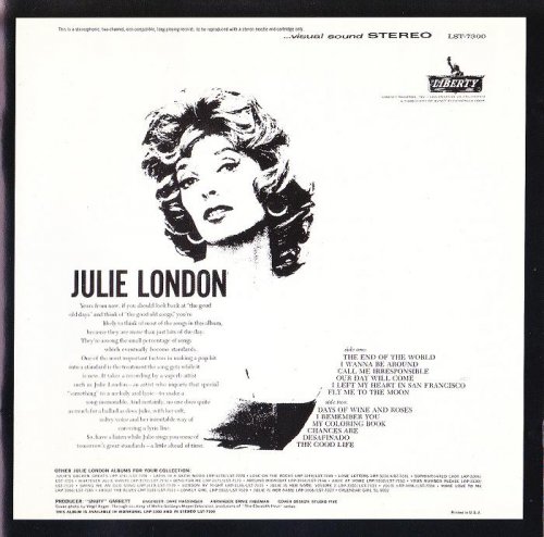 Julie London - The End Of The World (1963)