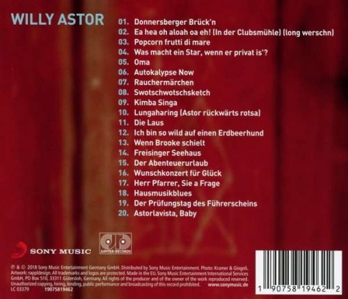 Willy Astor - 30 Jahre - Best Of Album (2018)