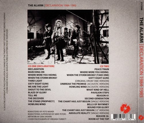 The Alarm - Declaration 1984-1985 (2018) CD-Rip