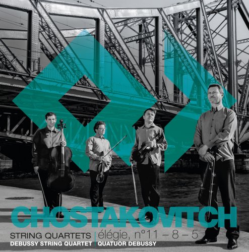 Quatuor Debussy - Shostakovich: String Quartets (2015) [Hi-Res]