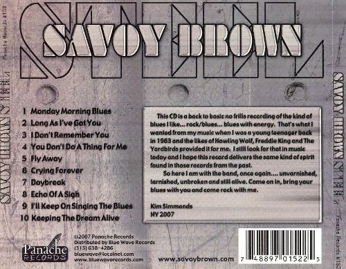 Savoy Brown - Steel (2007)