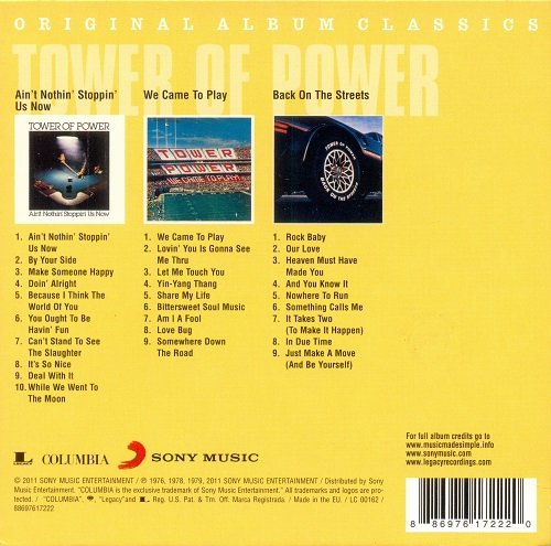Tower Of Power - Original Album Classics (3CD Box Set)