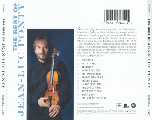 Jean-Luc Ponty - The Best of Jean-Luc Ponty (2002) FLAC