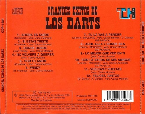 Los Darts - Grandes Exitos De Los Darts (1973/1996)