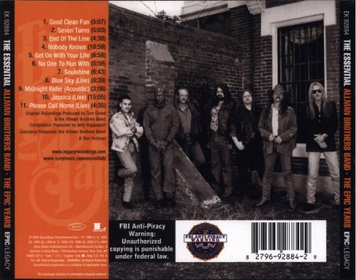The Allman Brothers Band - The Essential Allman Brothers Band (The Epic Years) (2004)