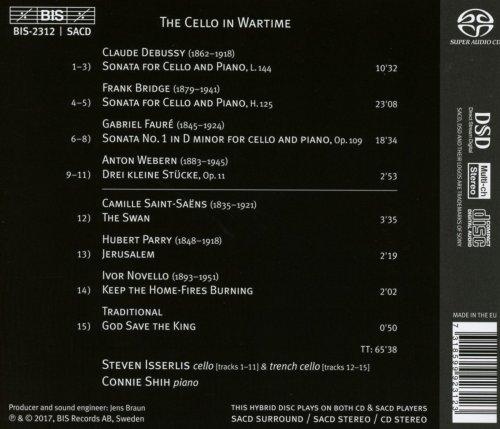 Steven Isserlis & Connie Shih - The Cello in Wartime (2017) SACD