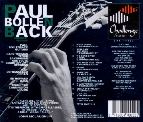 Paul Bollenback - Original Visions (1995)