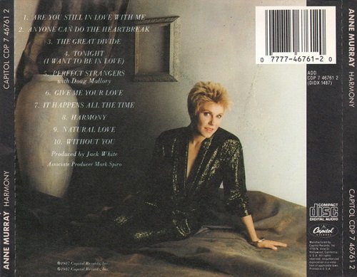 Anne Murray - Harmony (1987)