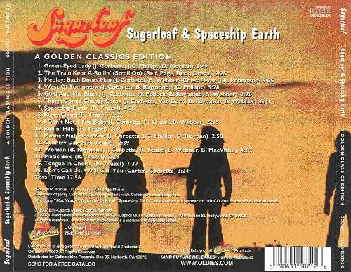 Sugarloaf - Sugarloaf & Spaceship Earth (A Golden Classics Edition) (1970-71/1997)