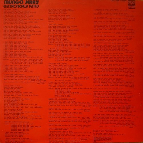 Mungo Jerry - Electronically Tested [LP] (1971)