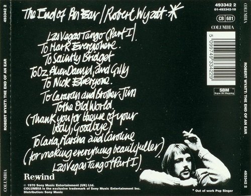 Robert Wyatt - The End Of An Ear (Reissue) (1970/1999)