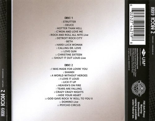 Kiss - Icon 2 [2CD] (2010)