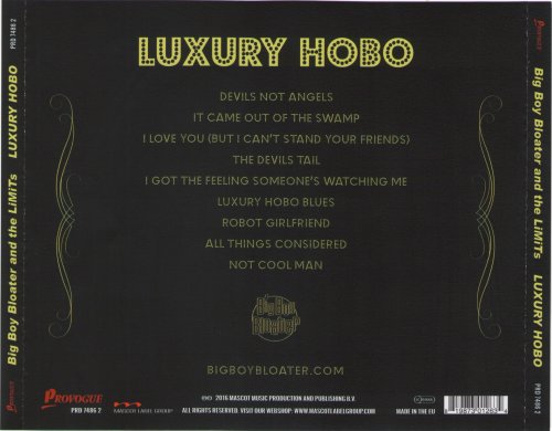 Big Boy Bloater & The Limits - Luxury Hobo (2016) Lossless