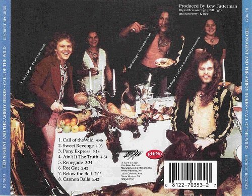 Ted Nugent & The Amboy Dukes - Call Of The Wild (Reissue) (1974/1989)