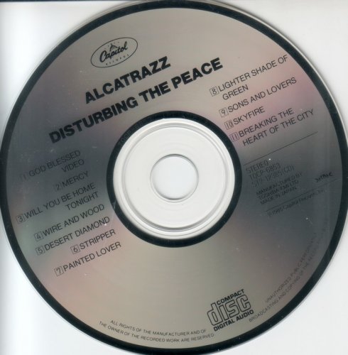 Alcatrazz - Disturbing The Peace (1985) {1991, Japan 1st Press}