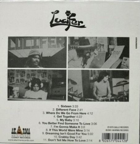 Lucifer - Lucifer (Reissue) (1970/2001)