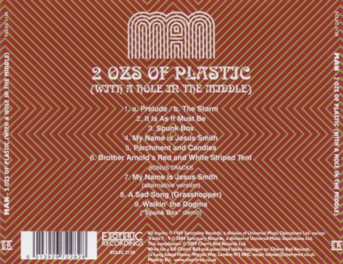 Man - 2 Oz's Of Plastic With A Hole In The Middle (1969) (Remastered, 2009) CD Rip