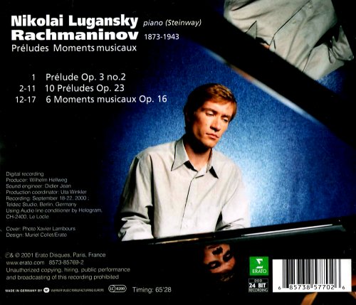Nikolai Lugansky - Rachmaninov: Preludes Op.23 & Moments musicaux by Nikolai Lugansky (2001)