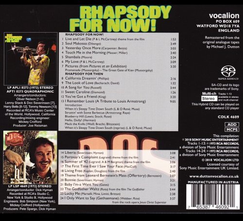 Doc Severinsen - Rhapsody For Now! & Doc (1972-73) [2017 SACD]