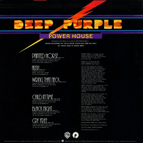 Deep Purple - Powerhouse [Japan LP] (1977)