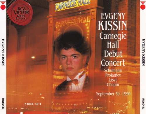 Evgeny Kissin - Carnegie Hall Debut Concert: Schumann, Prokofiev, Liszt, Chopin (1992)