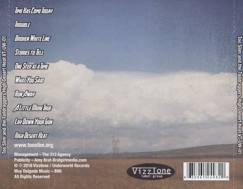 Too Slim And The Taildraggers - High Desert Heat (2018) CD Rip