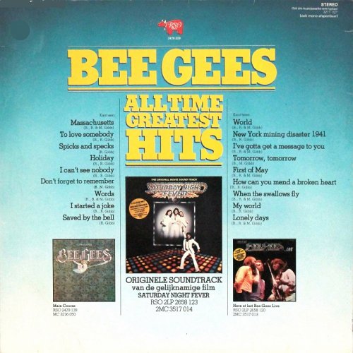 Bee Gees - All Time Greatest Hits [LP] (1971)