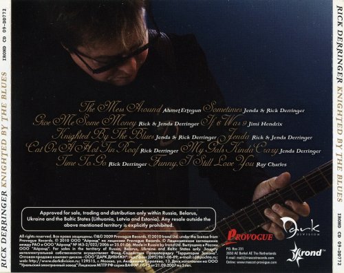 Rick Derringer - Knighted By The Blues (2009/2010)