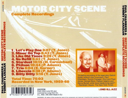 Paul Chambers & Tommy Flanagan - Motor City Scene (2004)