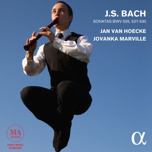 Jan Van Hoecke & Jovanka Marville - Bach: Sonatas, BWV 525 & 527-530 (2016) [Hi-Res]