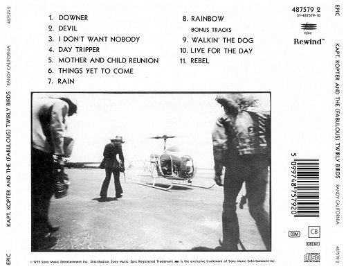 Randy California - Kapt. Kopter and the (Fabulous) Twirly Birds (Reissue) (1972/1997)