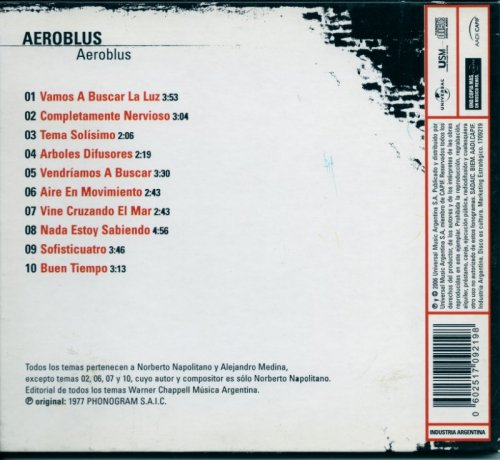 Aeroblus - Aeroblus (1977) (Remastered, Digipack, 2006) Lossless