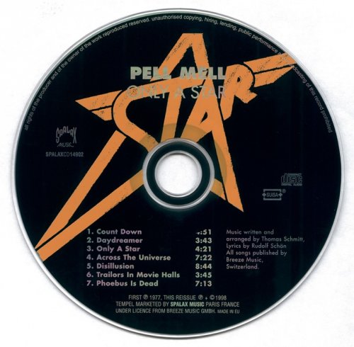 Pell Mell - Only A Star (1977) (Reissue, 1998) Lossless