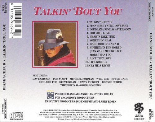 Diane Schuur - Talkin' 'Bout You (1988) Lossless